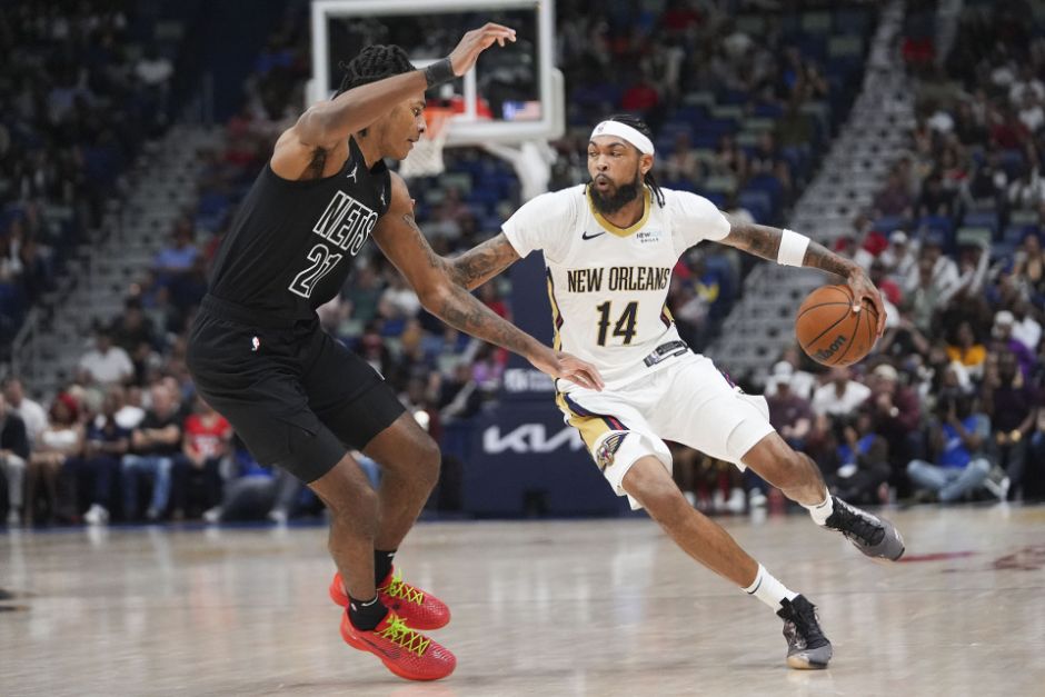 关于篮网横扫鹈鹕，麦科勒姆带队取胜的信息