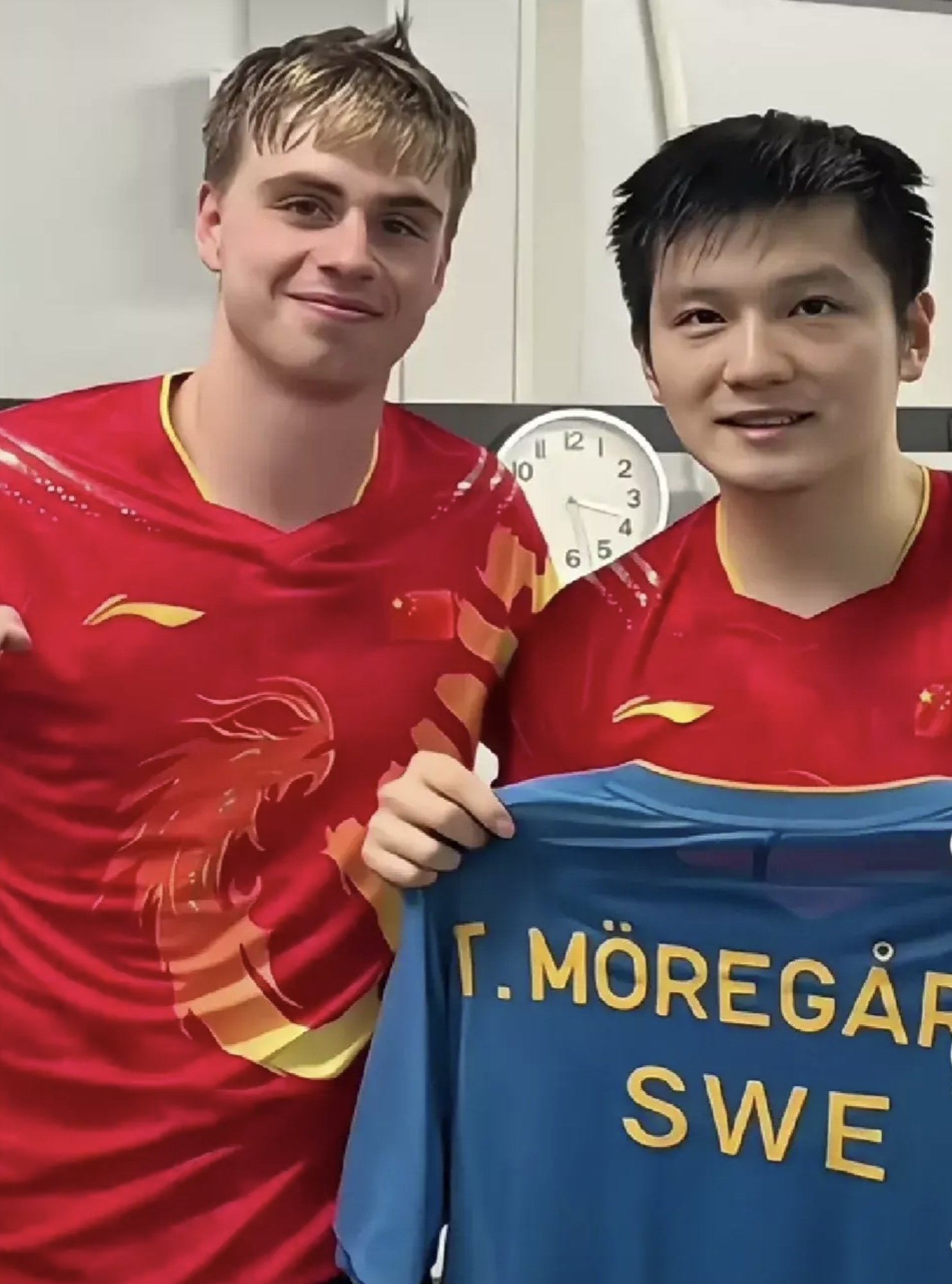 关于德国队轻取瑞典队，樊振东统治全场的信息